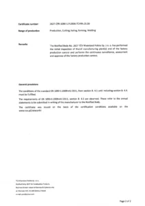 Quality control 5 Certyfikat EN 1090 ENG 03.2025 03.2026 2